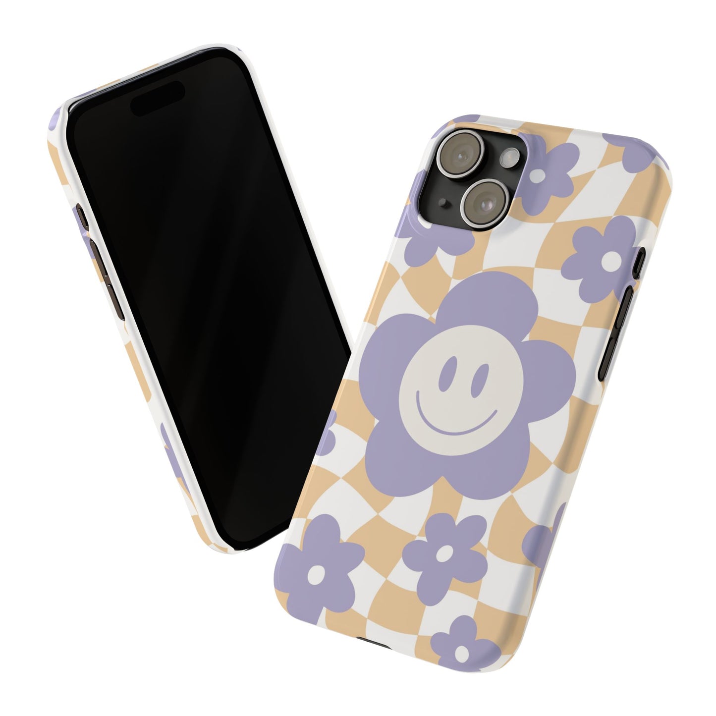 Groovy Danish Floral iPhone Case with Big Flower