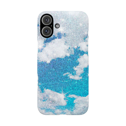 Blue Sparkling Sky Phone Case