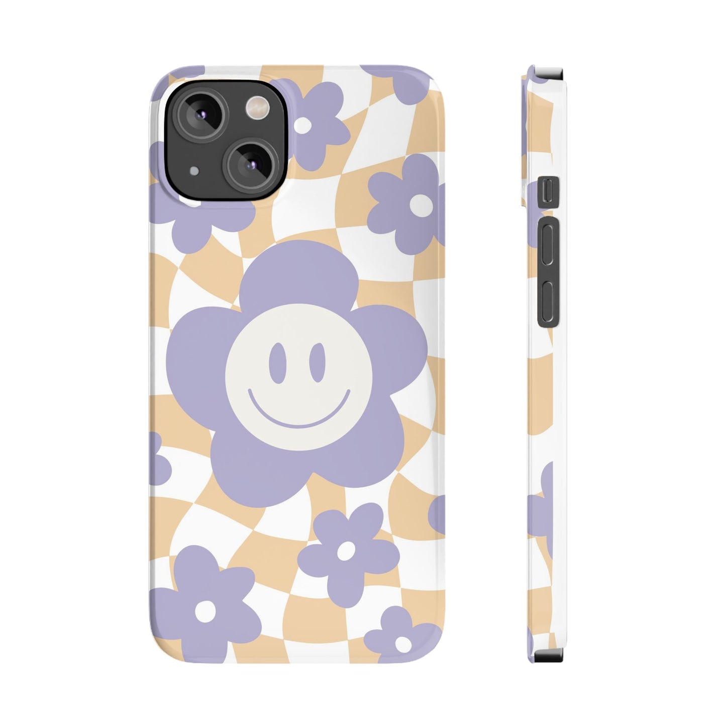 Groovy Danish Floral iPhone Case with Big Flower