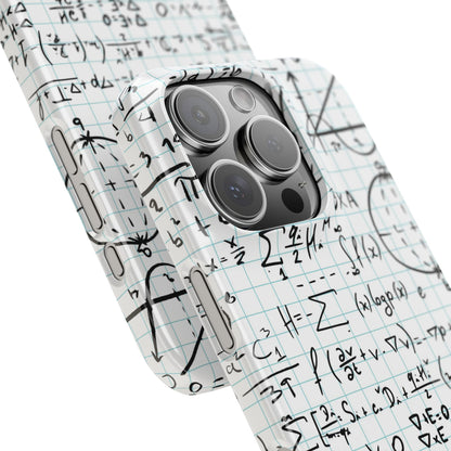 iPhone case for physics students and teachers. number geeks. For iphone 15, iphone 14 and iphone 13 pro and max.