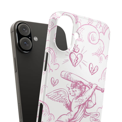 Anti-Valentine's Day: Cupid's Rebellion Phone Case