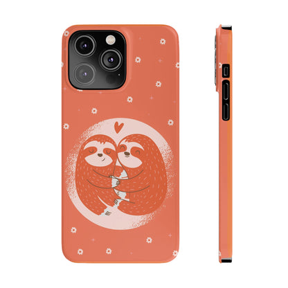 In love pair of sloths