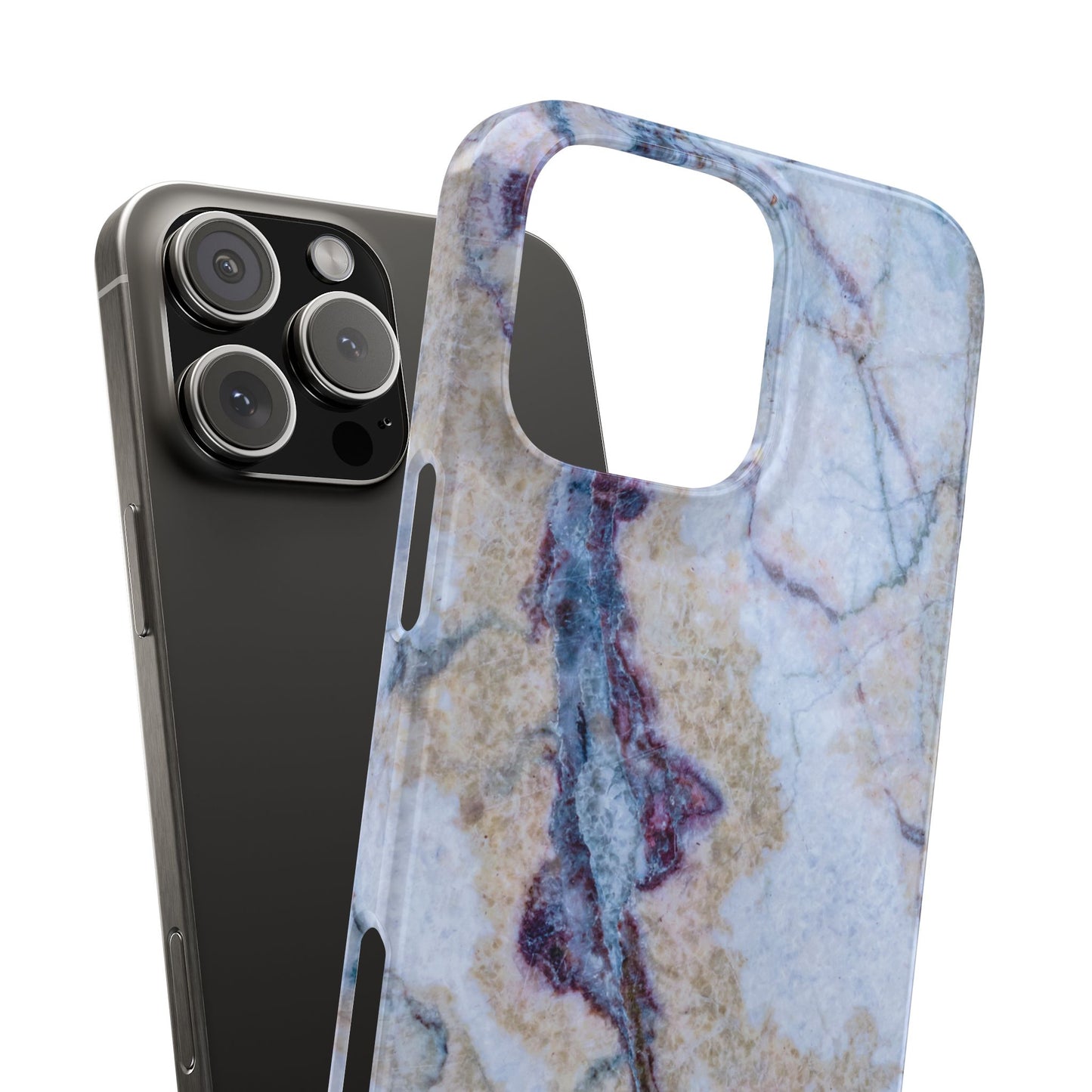 iPhone 15 case Natural stone marble design. Available for iphone 14 and iphone 13 Pro and max. Supports wireless charging. Premium finish