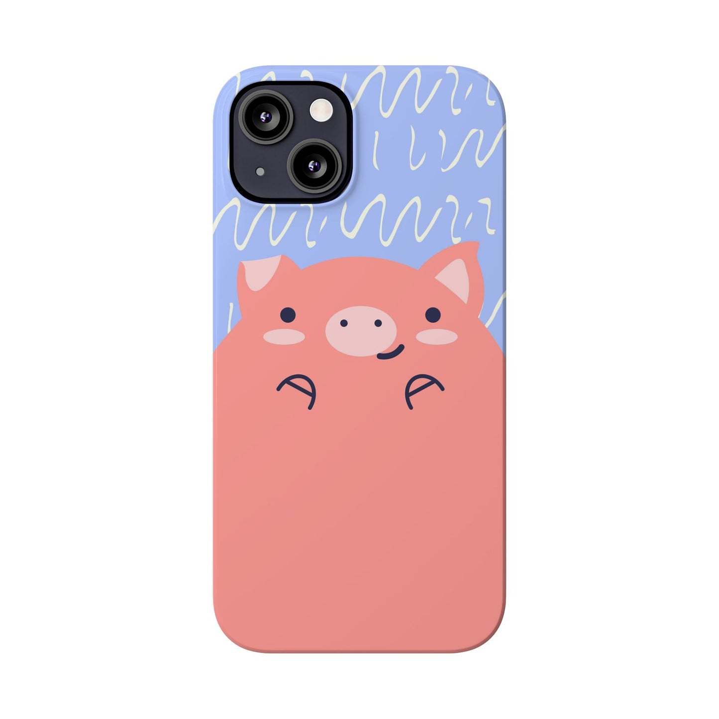 Cute kawaii mini pig