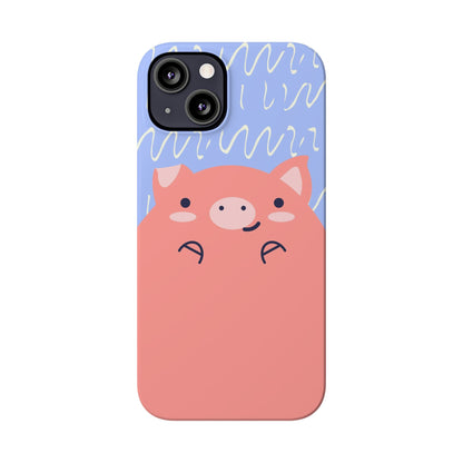 Cute kawaii mini pig