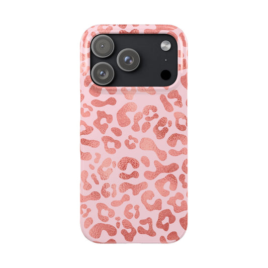 Elegant pink animal print