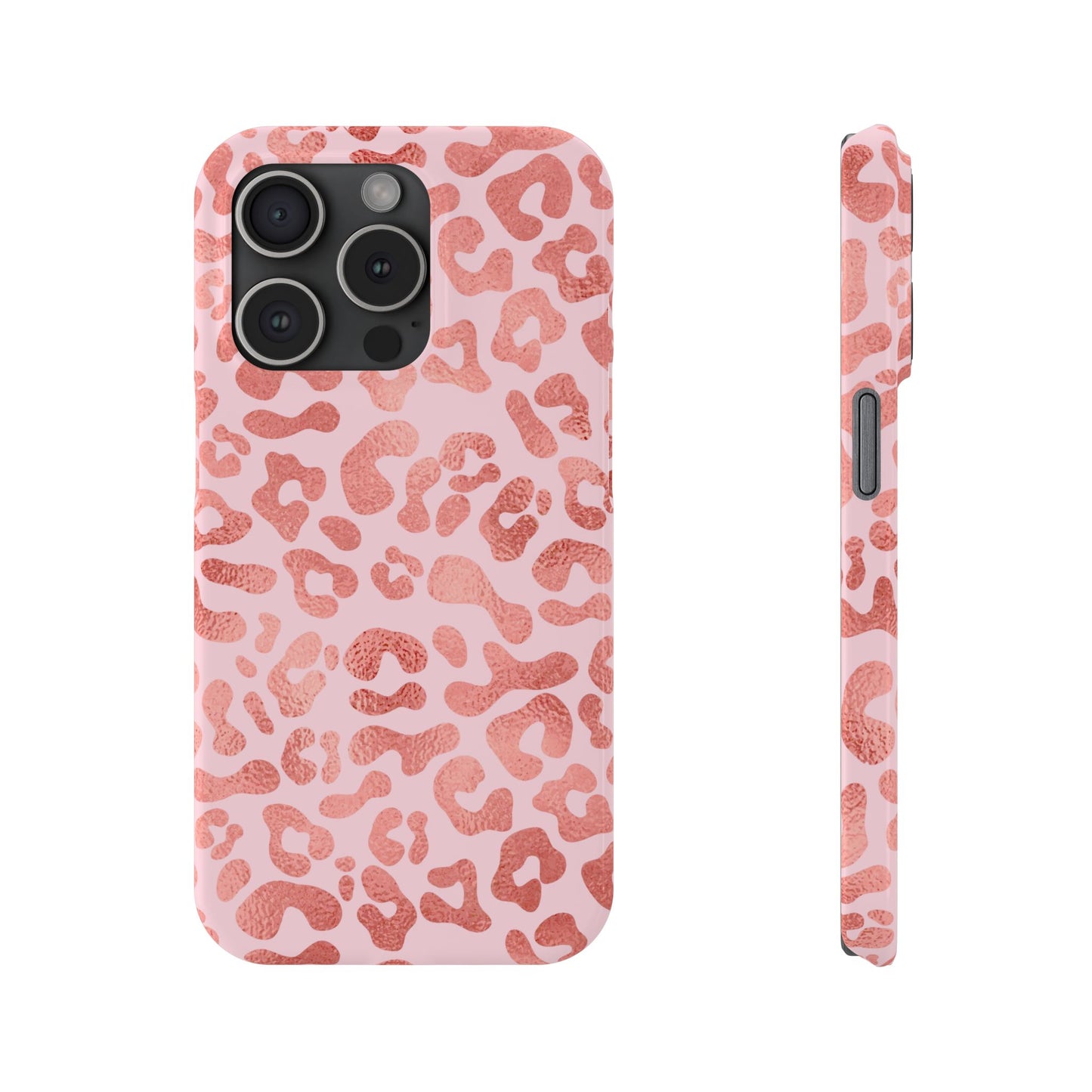 Elegant pink animal print