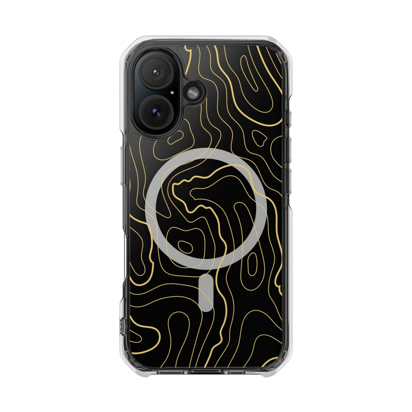 Abstract Topographic lines Map Design - Magnetic
