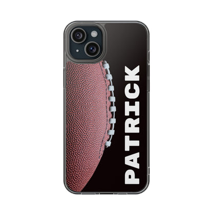 Personalized Football iPhone Case – Custom Name