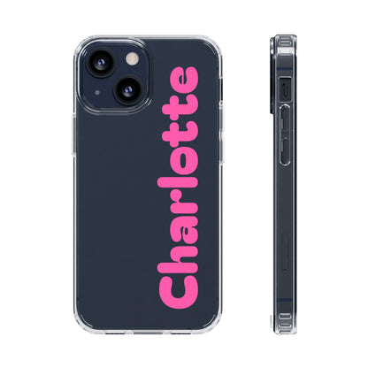 Name iphone case Custom iphone case Silicone iphone case Glossy iphone case Custom gift
