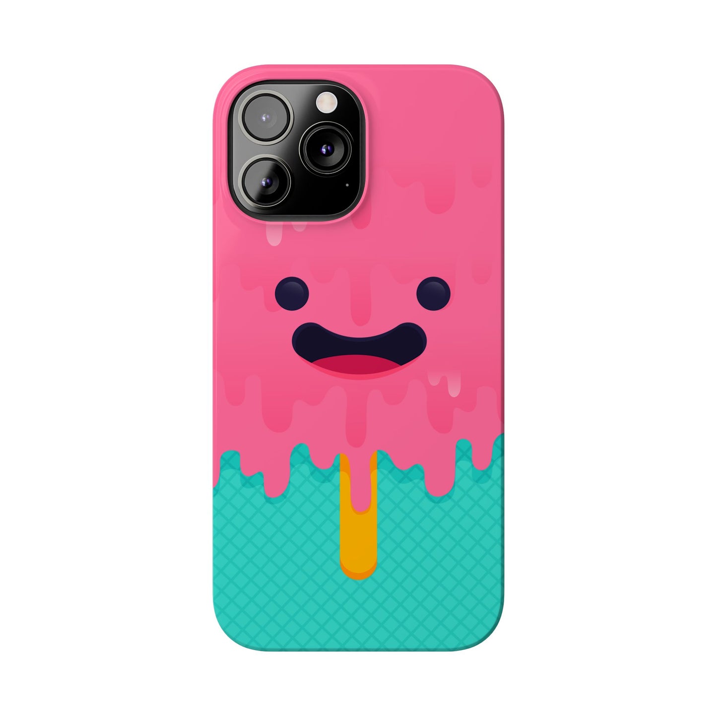 Funny Ice Cream Popsicle Cartoon