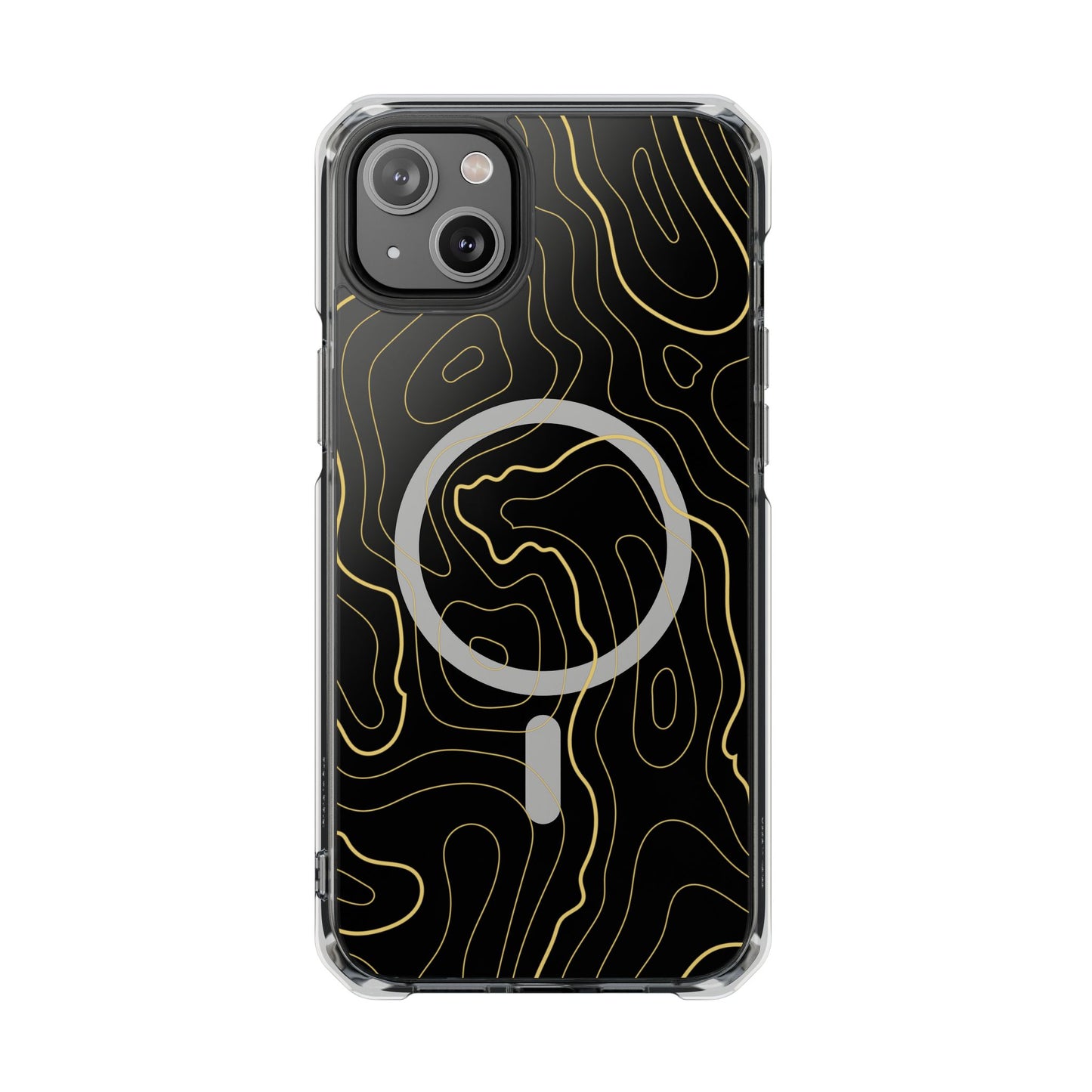 Abstract Topographic lines Map Design - Magnetic
