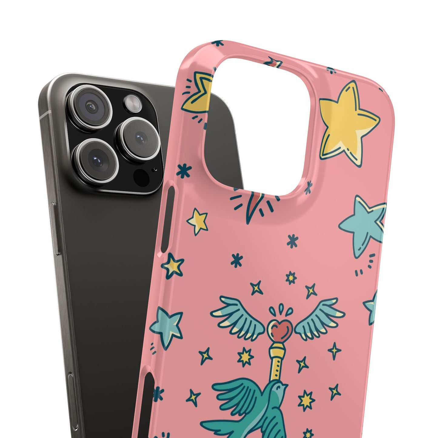 Pink Color Stroke Case: Fantasy Magic