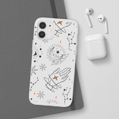 Stylish Astrological iPhone Case – Semi-Transparent & Flexible