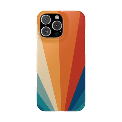 Retro abstract stripe flare - casetinger