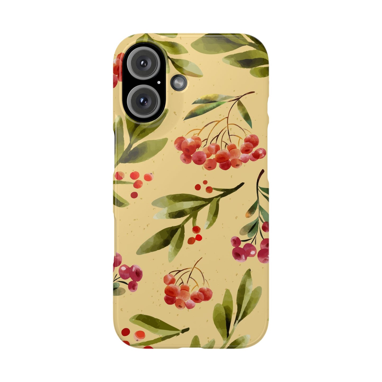 Fall season watercolor phone cases for iPhone 16, 15, iPhone 14 and iPhone 13. gift for flower lover. Iphone 15 case, iphone 14 case