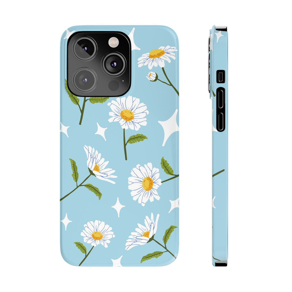 Charming Floral – Dainty Daisy Design - casetinger