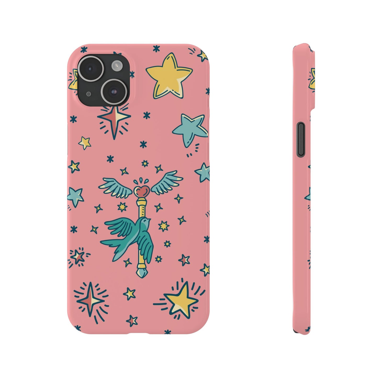 Pink Color Stroke Case: Fantasy Magic