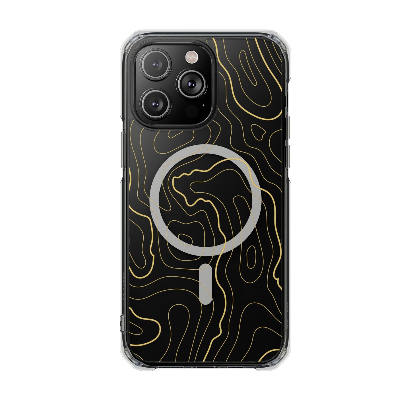 Abstract Topographic lines Map Design - Magnetic