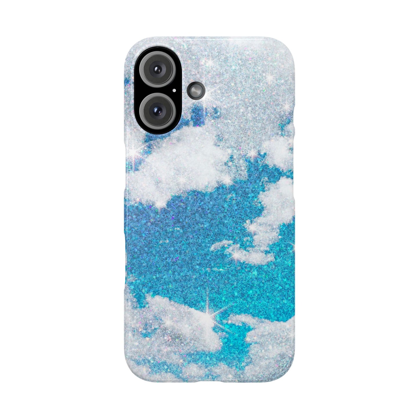 Blue Sparkling Sky Phone Case