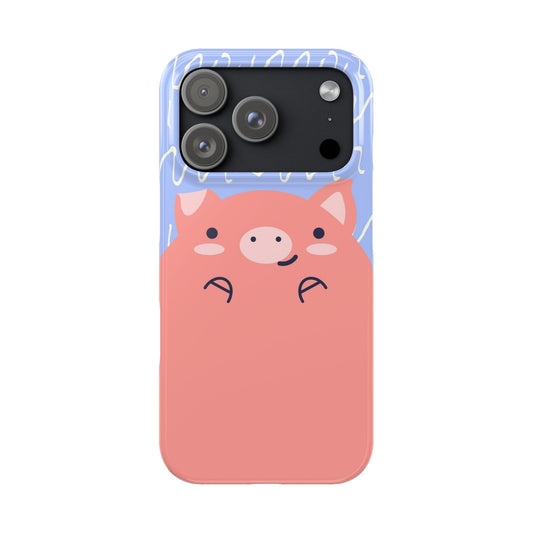 Cute kawaii mini pig