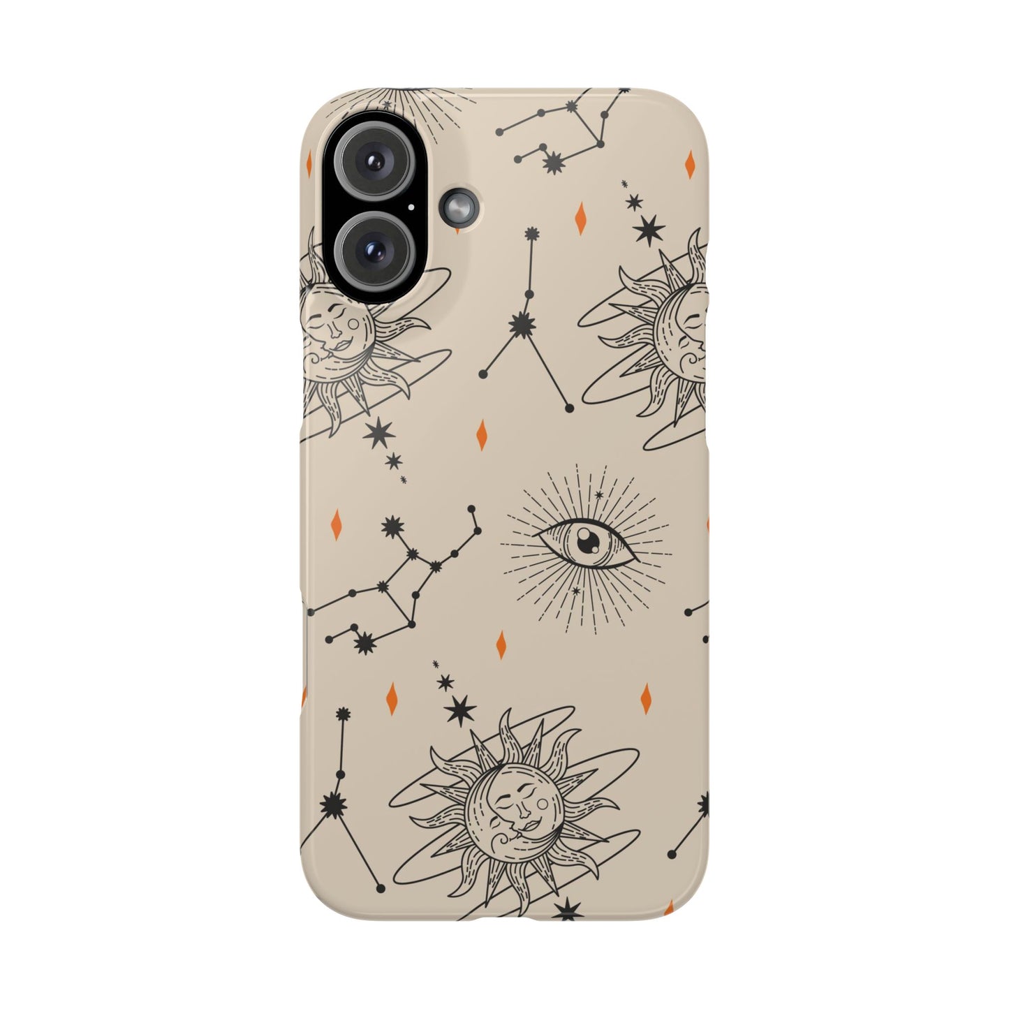 Mystical Astrology iPhone 16, 15, 14, and 13 Case - Ideal Gift for Astrology Enthusiasts - Celestial Symbolism - iPhone 15 Pro & Max - Mysticism