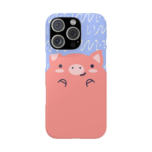 Cute kawaii mini pig