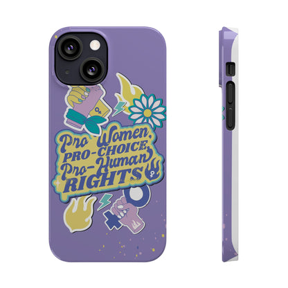 Pro Human - Pro RIGHTS - Feminist case