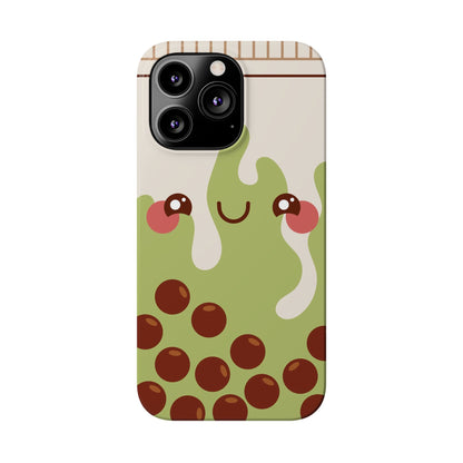 Bubble tea phone case, kawaii iphone case, anime phone case, iphone 16, 15 case, iphone 15 pro case, iphone 14 case, iphone 15 plus case