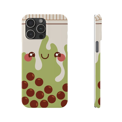 Anime Matcha Bubble tea