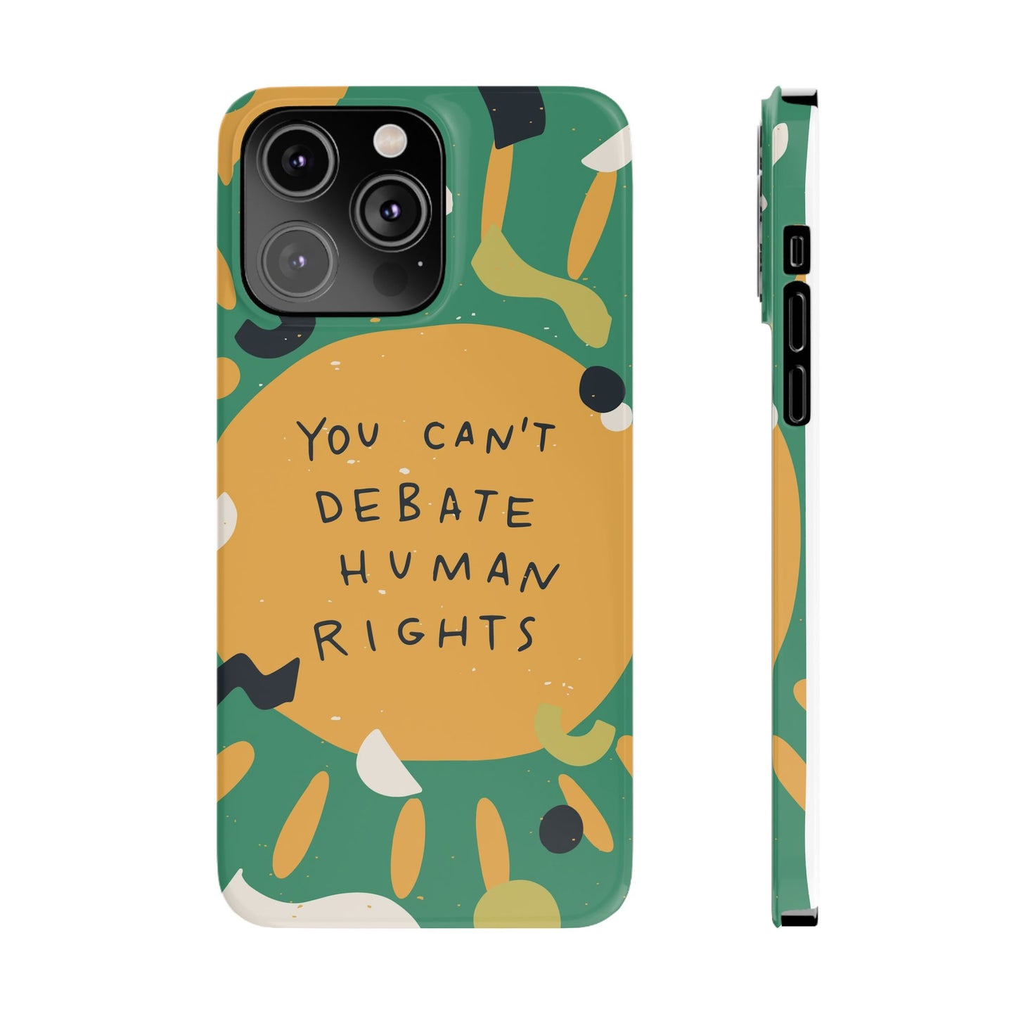 Yoou cant debate human rights feminist case phone