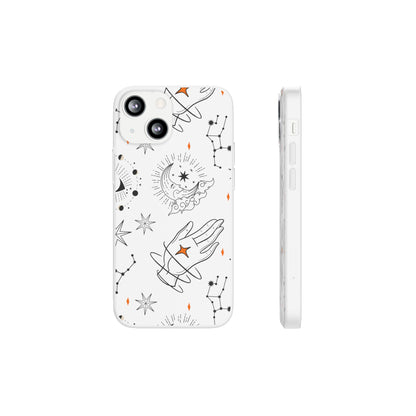 Stylish Astrological iPhone Case – Semi-Transparent & Flexible