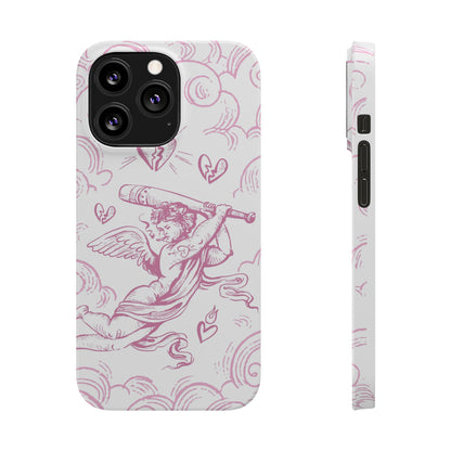 Anti-Valentine's Day: Cupid's Rebellion Phone Case