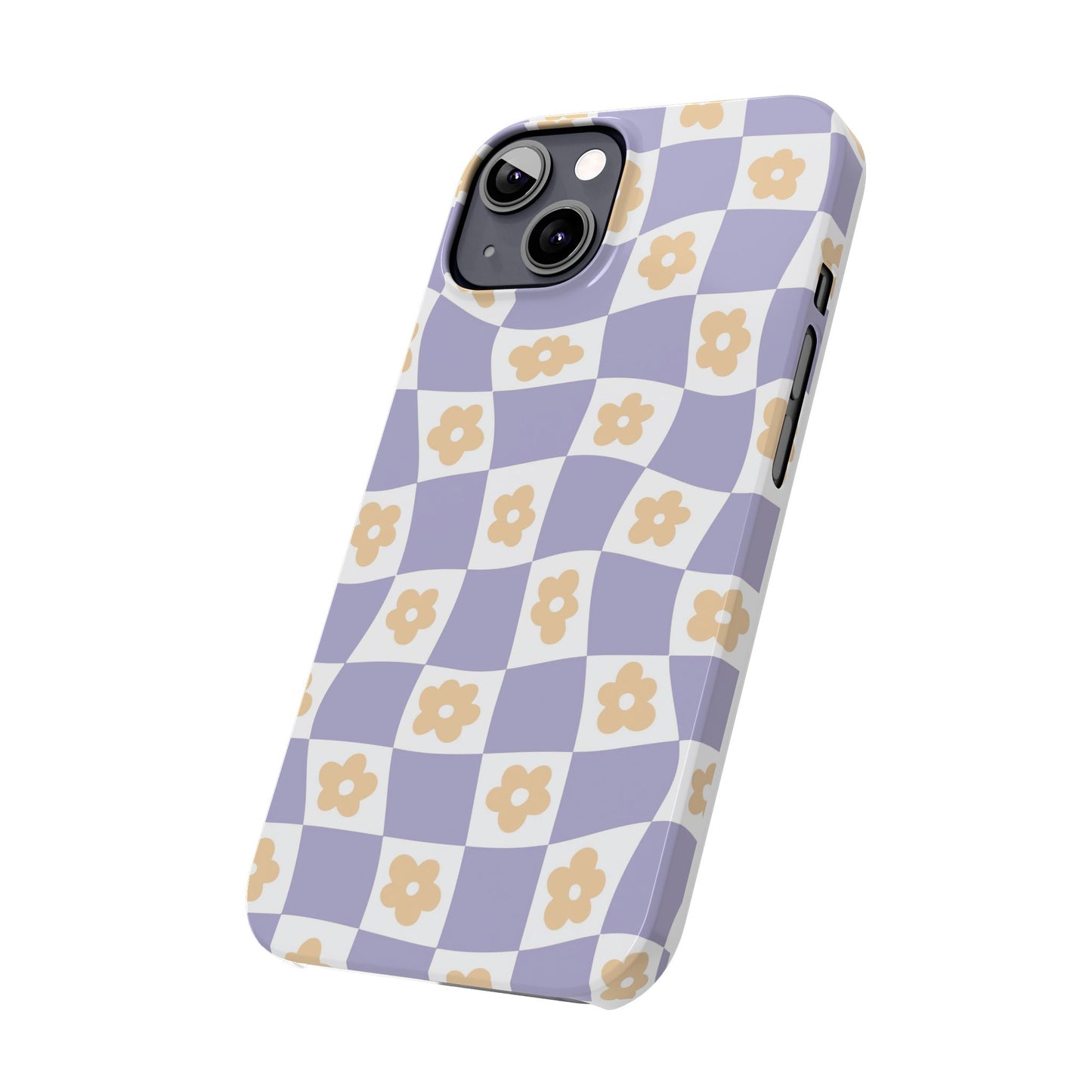 Add a touch of Danish style to your iPhone with this floral grid case.