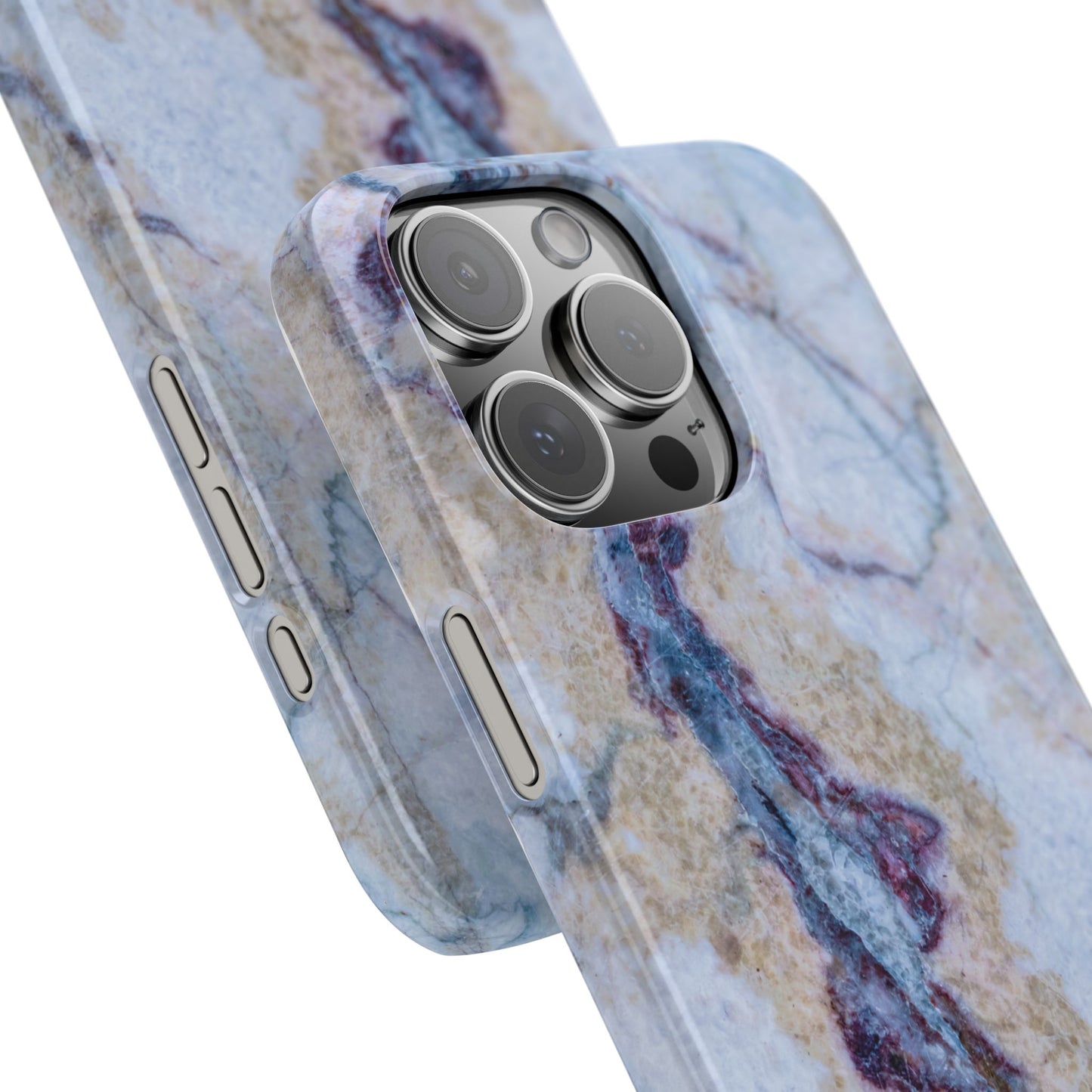 iPhone 15 case Natural stone marble design. Available for iphone 14 and iphone 13 Pro and max. Supports wireless charging. Premium finish