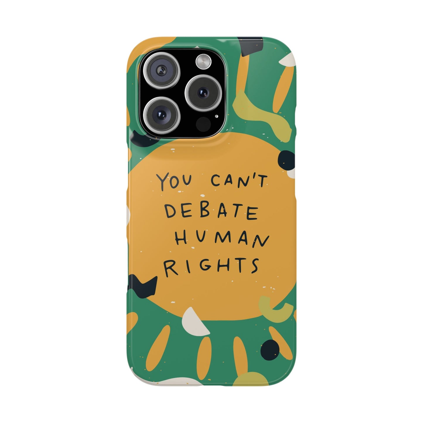 Yoou cant debate human rights feminist case phone