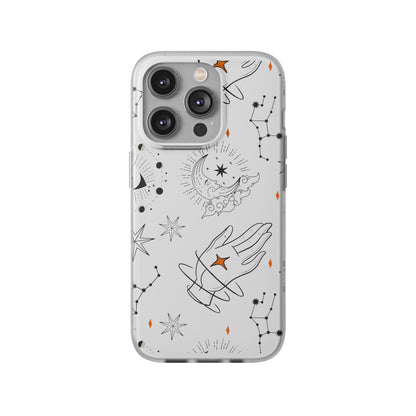 Stylish Astrological iPhone Case – Semi-Transparent & Flexible