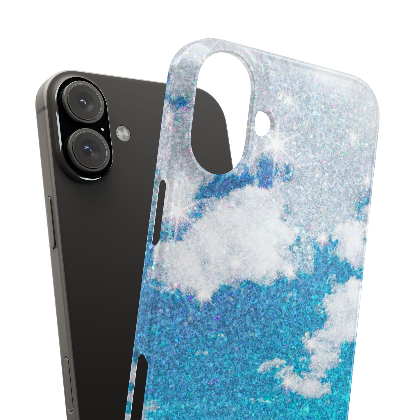 Blue Sparkling Sky Phone Case