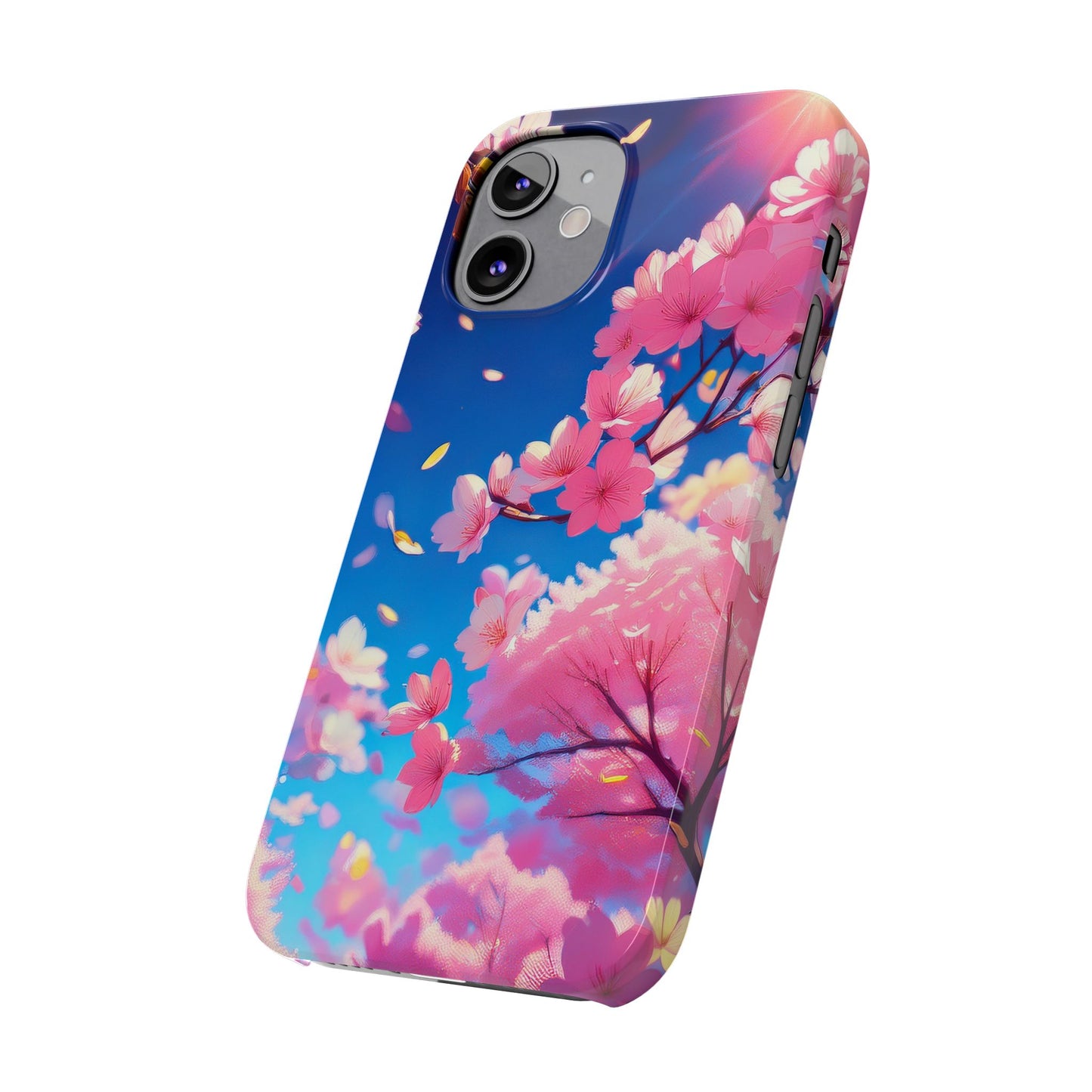 Anime sakura tree flowers