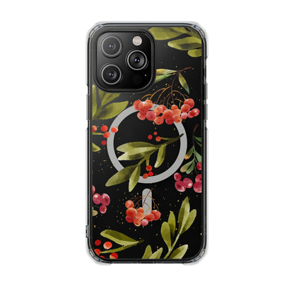 Watercolor forest berries patern - Magnetic