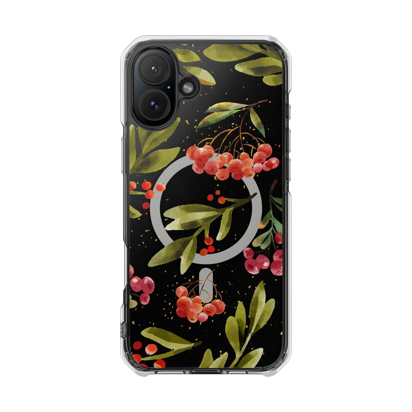 Watercolor forest berries patern - Magnetic