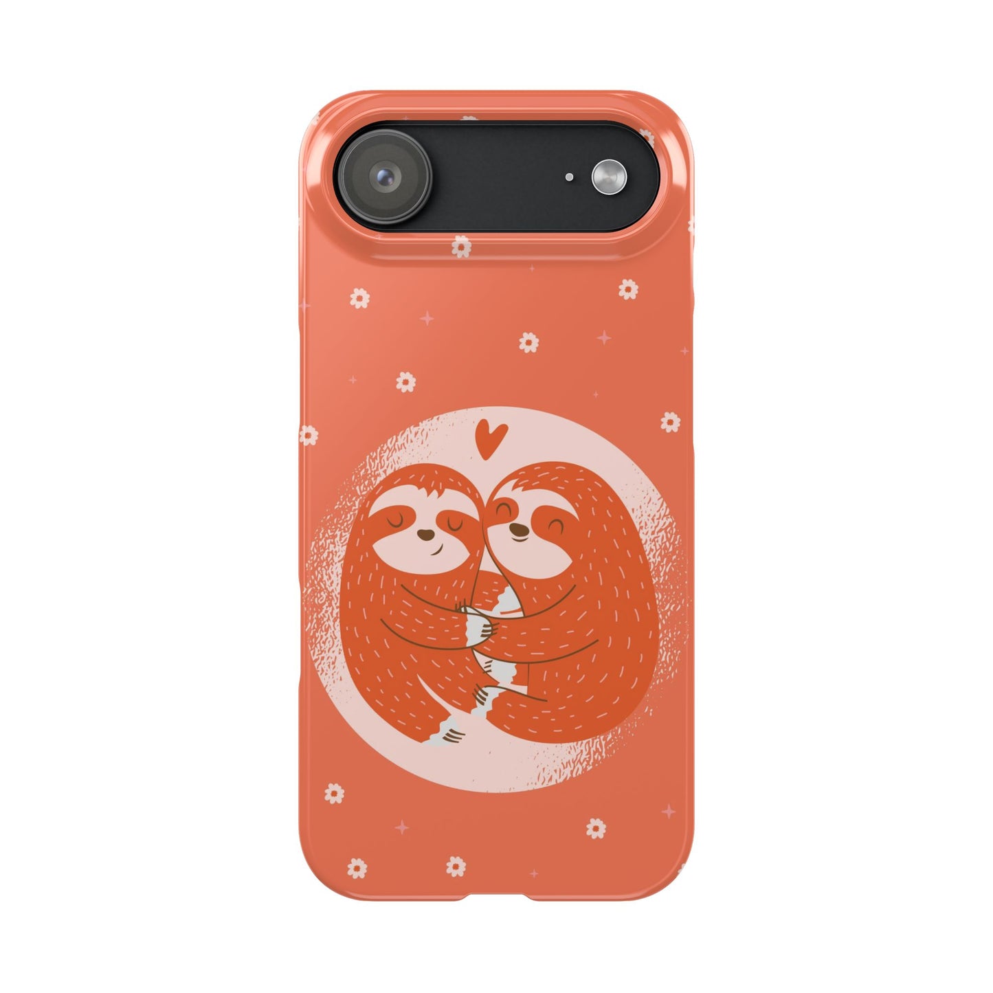 In love pair of sloths