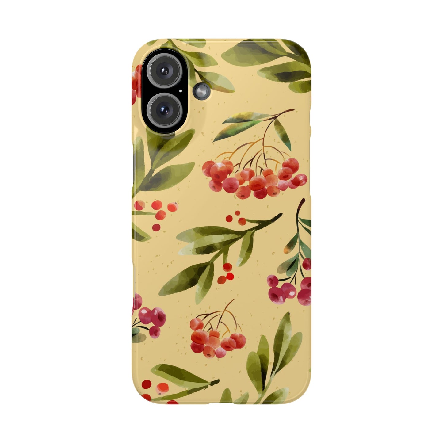 Fall season watercolor phone cases for iPhone 16, 15, iPhone 14 and iPhone 13. gift for flower lover. Iphone 15 case, iphone 14 case