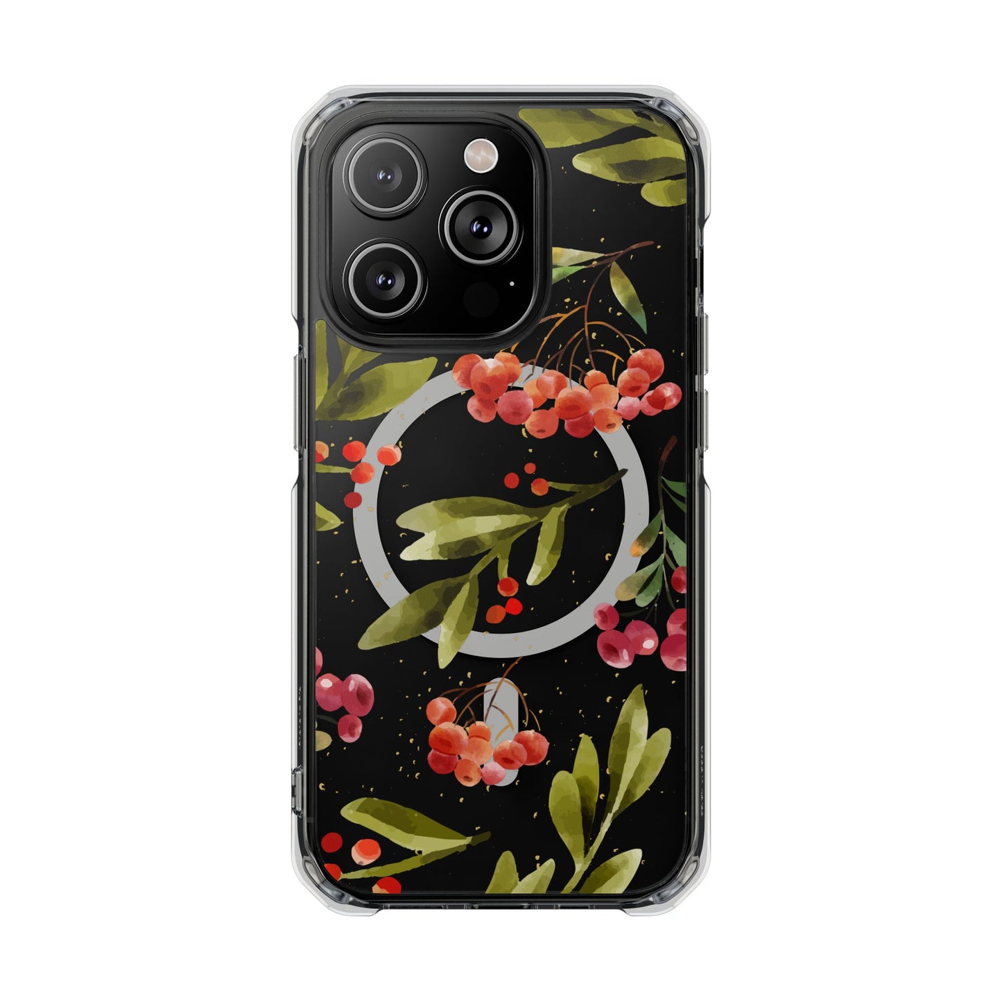 Watercolor forest berries patern - Magnetic