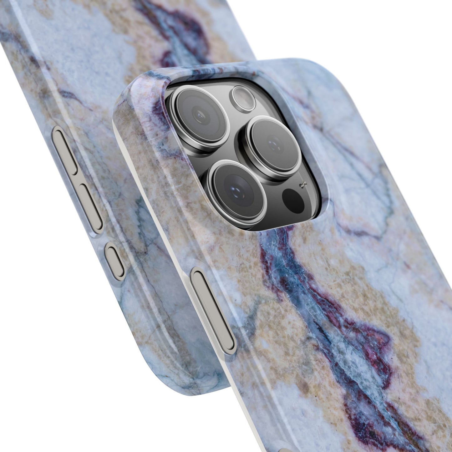 iPhone 15 case Natural stone marble design. Available for iphone 14 and iphone 13 Pro and max. Supports wireless charging. Premium finish