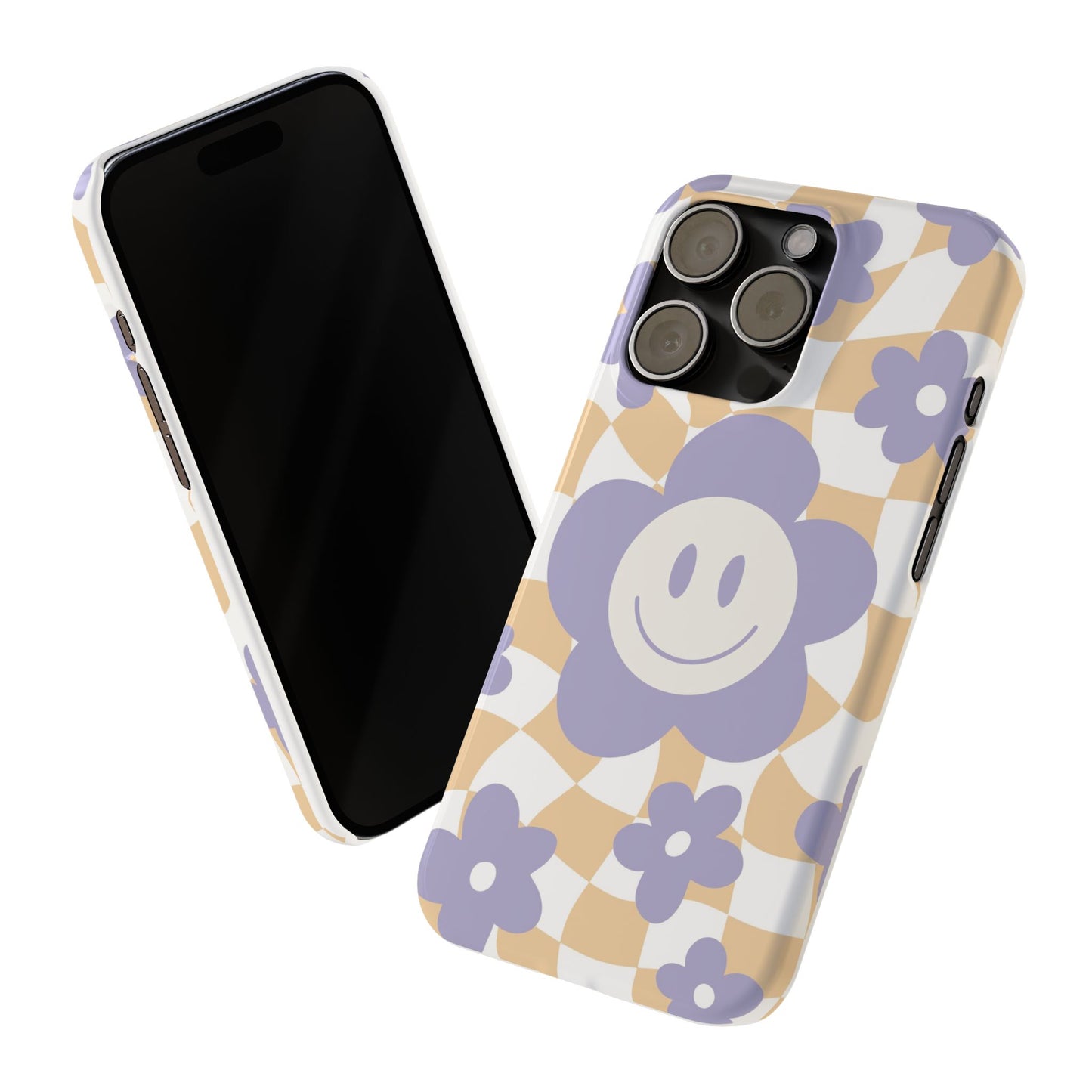 Groovy Danish Floral iPhone Case with Big Flower