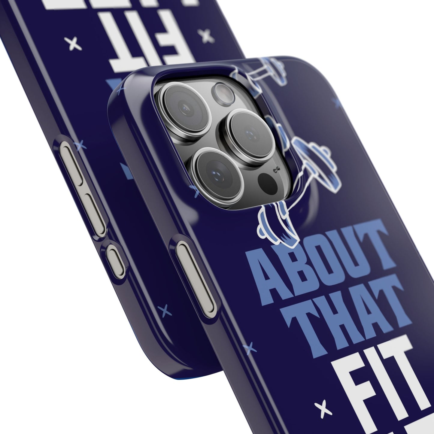 GYM phone case - "About that fit life"