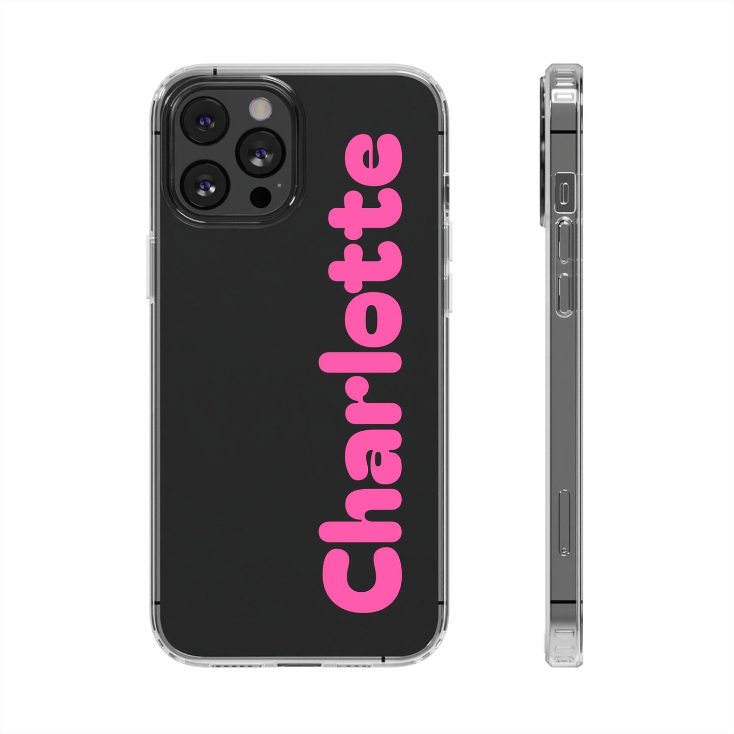 Name iphone case Custom iphone case Silicone iphone case Glossy iphone case Custom gift