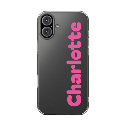 Name iphone case Custom iphone case Silicone iphone case Glossy iphone case Custom gift