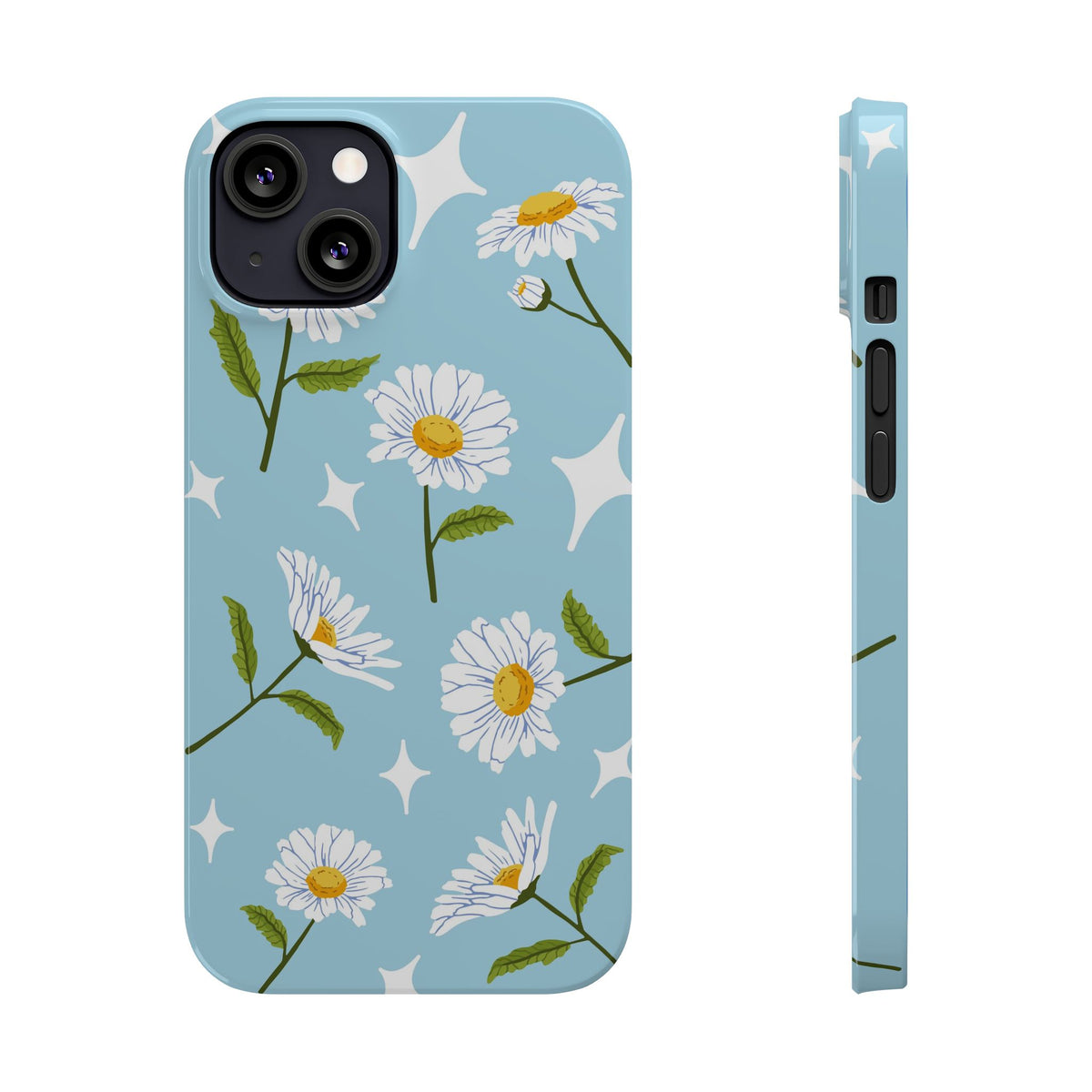 Charming Floral – Dainty Daisy Design - casetinger